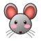 Mouse Face emoji on Emojidex